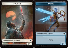 Soldier // Faerie Double-Sided Token