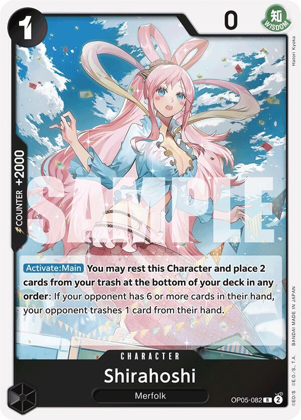 Shirahoshi (Reprint) - OP05-082 - R - Foil