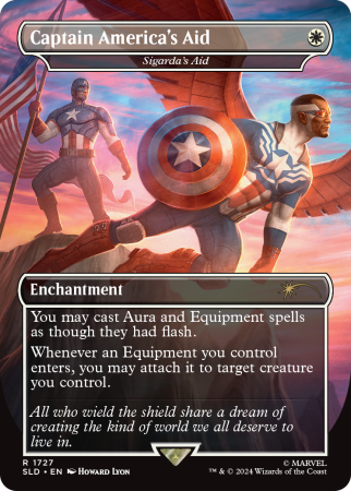 Captain Americas Aid - Sigardas Aid