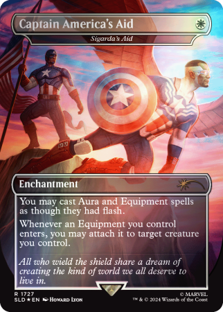 Captain Americas Aid (Sigardas Aid) - Foil