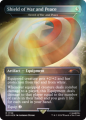 Shield of War and Peace - Sword of War and Peace - Rainbow Foil