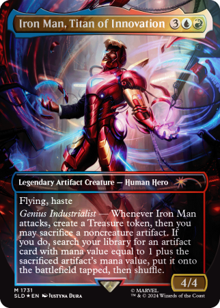 Iron Man, Titan of Innovation - Rainbow Foil