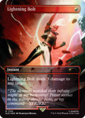 Lightning Bolt (1743) - Rainbow Foil