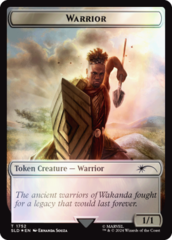 Warrior (1752) Token - Secret Lair - Rainbow Foil