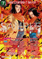 Android 17 & Hell Fighter 17, Team of Evil - BT26-019 - SPR - Foil