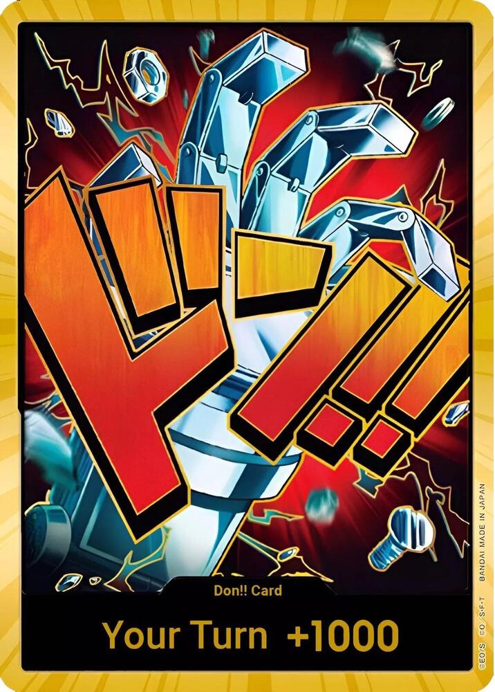 DON!! Card (Eustass Captain Kid) (Gold) - Foil