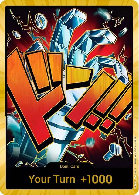 DON!! Card (Eustass Captain Kid) (Gold) - Foil