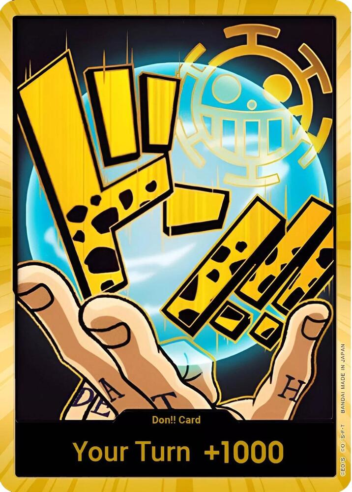 DON!! Card (Trafalgar Law) (Gold) - Foil