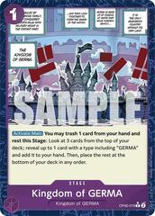 Kingdom of GERMA (Textured Foil) - OP06-079 - C - Foil