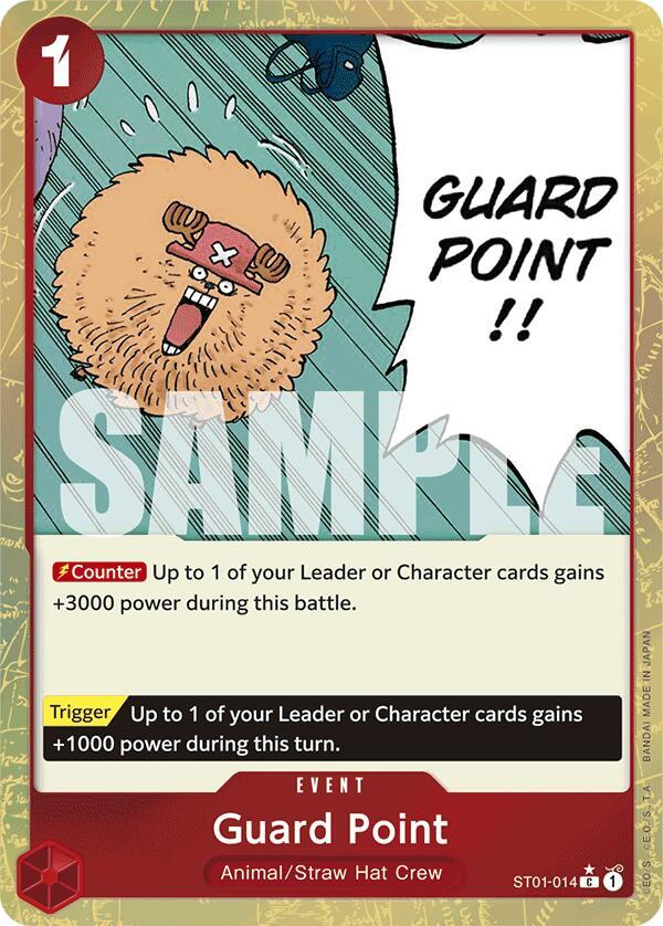 Guard Point (Textured Foil) - ST01-014 - C - Foil