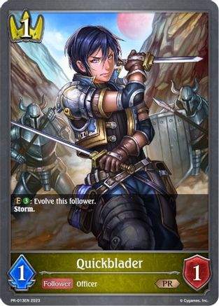 Quickblader - PR-013EN - PR