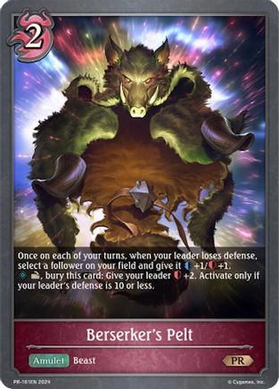 Berserkers Pelt - PR-161EN - PR