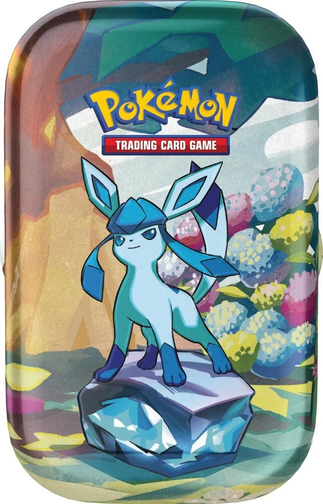 Prismatic Evolutions Mini Tin - Glaceon - Pokemon Sealed Products ...