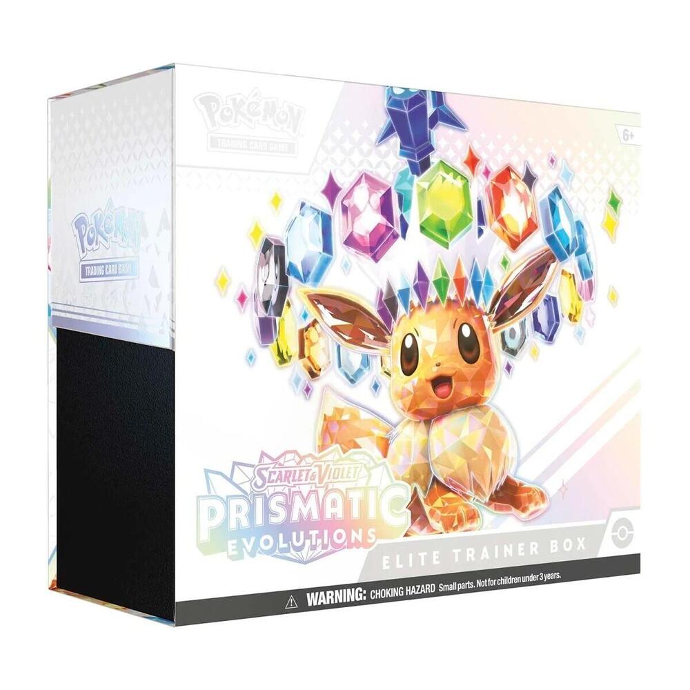 Scarlet & Violet - Prismatic Evolutions Pokemon Center Elite Trainer Box