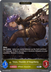 Troya, Thunder of Hagelberg (Evolved) - BP07-026EN - S