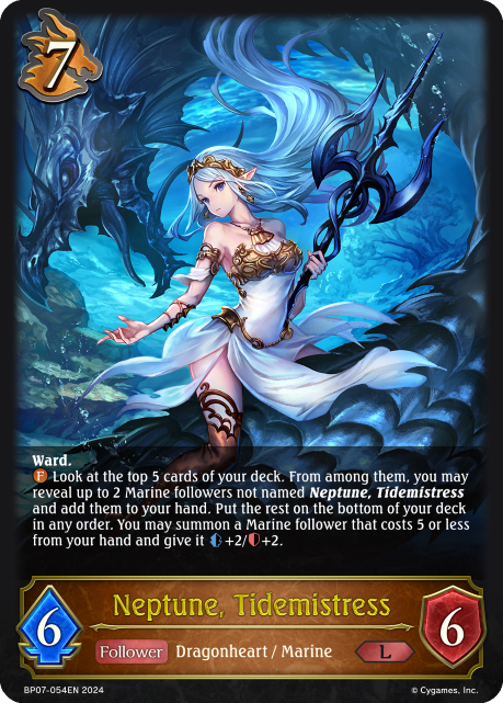 Neptune, Tidemistress - BP07-054EN - L