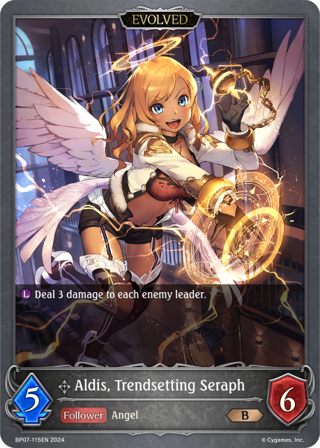 Aldis, Trendsetting Seraph (Evolved) - BP07-115EN - B