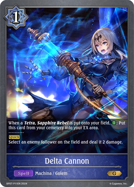 Delta Cannon - BP07-P11EN - P - Foil