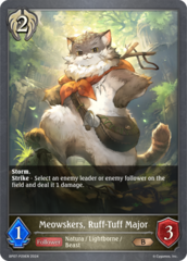 Meowskers, Ruff-Tuff Major - BP07-P29EN - P - Foil