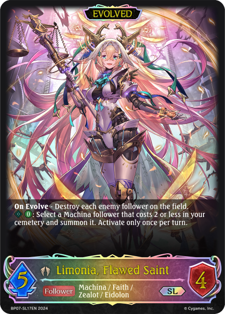 Limonia, Flawed Saint (Evolved) - BP07-SL17EN - SL - Foil