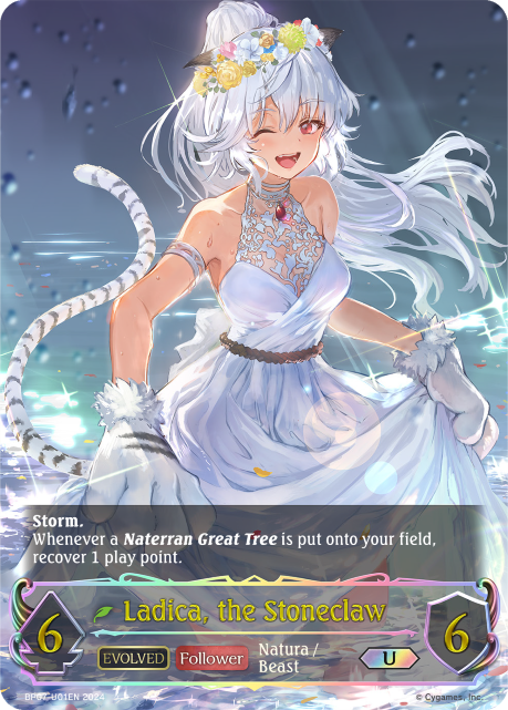 Ladica, the Stoneclaw (Evolved) - BP07-U01EN - U - Foil