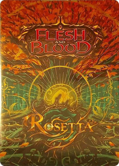 Rosetta Set Art Card - Cold Foil