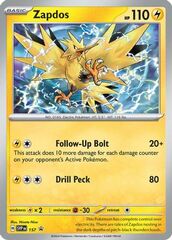 Zapdos - SVP157 - SVP Black Star Promos