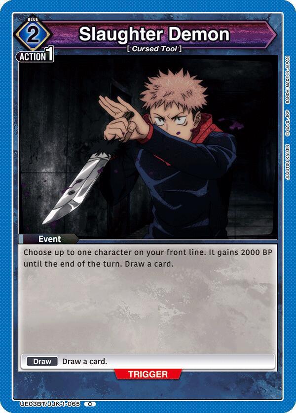 Slaughter Demon - UE03BT/JJK-1-065 - Common