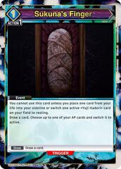 Sukuna's Finger (C*) - UE03BT/JJK-1-063 - Common 1-Star - Foil