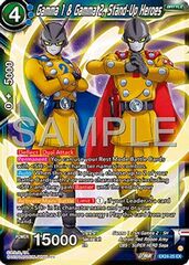 Gamma 1 & Gamma 2, Stand-Up Heroes - EX24-25 - EX - Foil