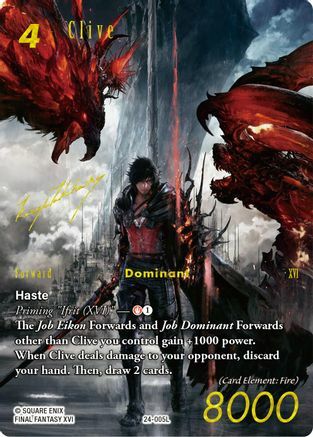 Clive (Full Art Signature) - 24-005L - L