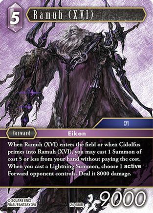 Ramuh (XVI) - 24-088R - R