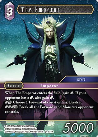The Emperor - 24-077H - H