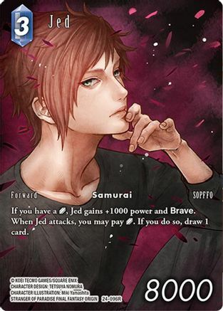 Jed (Full Art) - 24-096R - R - Foil