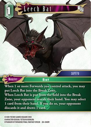 Leech Bat - 24-046R - R - Foil