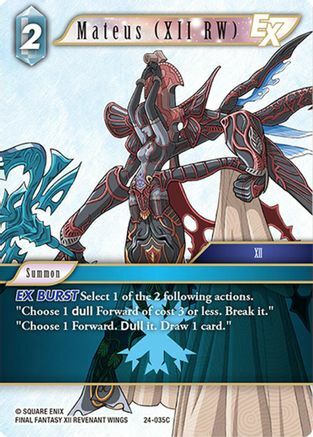 Mateus (XII RW) - 24-035C - C - Foil