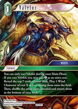 Valefor - 24-038H - H - Foil