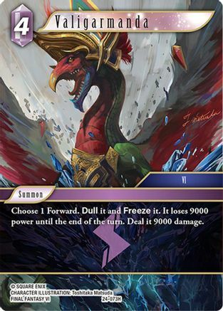 Valigarmanda - 24-073H - H - Foil