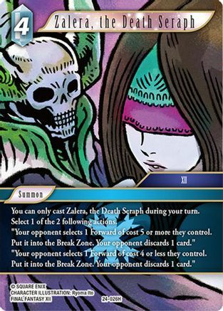 Zalera, the Death Seraph - 24-026H - H - Foil