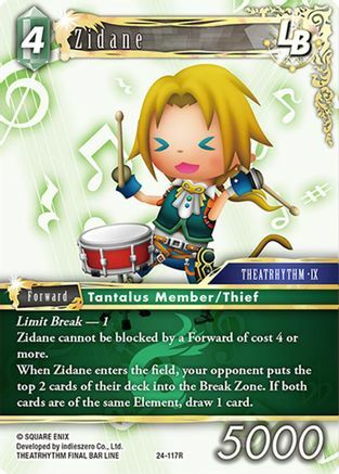 Zidane LB - 24-117R - R - Foil