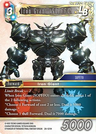 Iron Giant (SOPFFO) LB - 24-121H - H - Foil