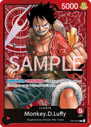 Monkey.D.Luffy - ST01-001 - L