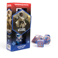 Dungeons & Dragons Adventure Dice: Wizard (Human Female)