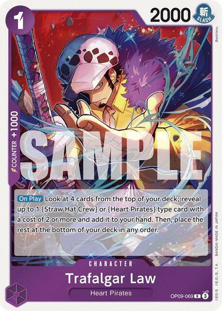 Trafalgar Law - OP09-069 - R - Foil