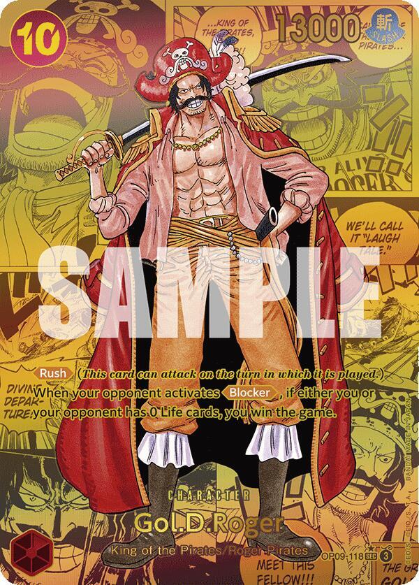 Gol.D.Roger (Manga) - OP09-118 - SEC - Foil