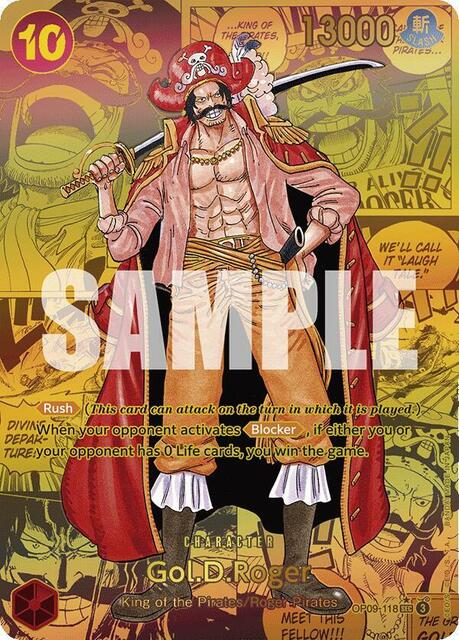 Gol.D.Roger (Manga) - OP09-118 - SEC - Foil