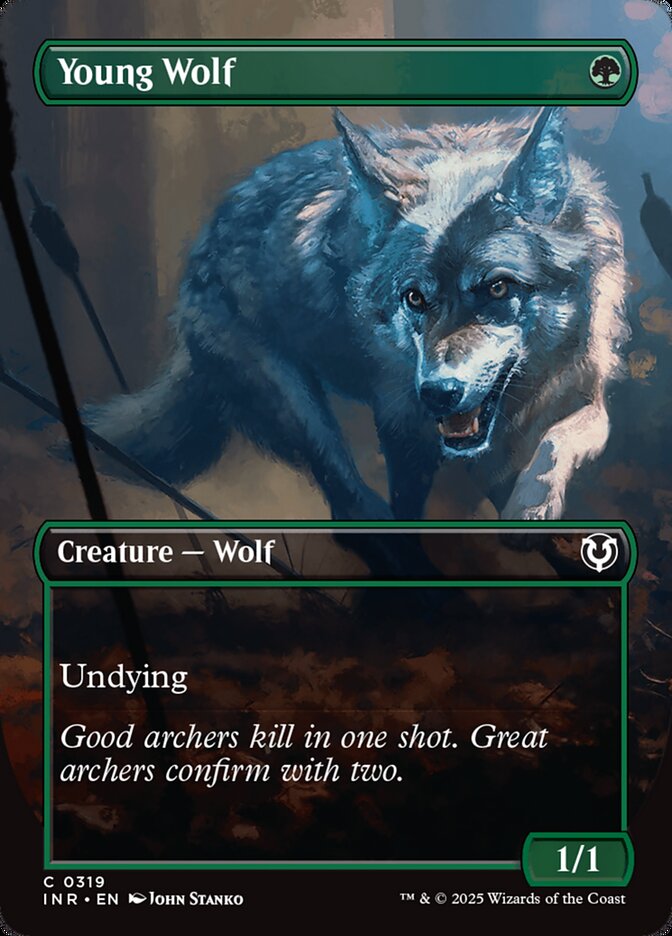 Young Wolf - Foil - Borderless