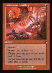 Borrowed Hostility - Foil - Retro Frame