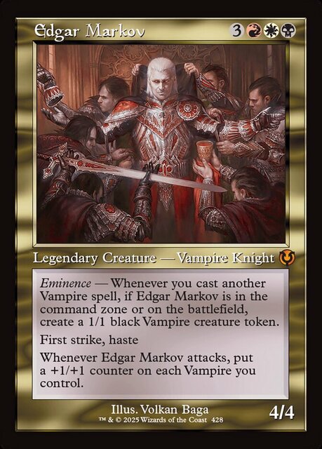 Edgar Markov - Foil - Retro Frame