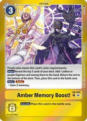 Amber Memory Boost! - LM-035 - P - Foil